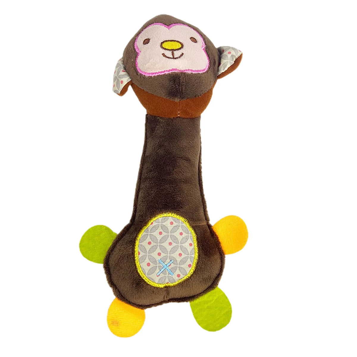 Squeaky Dog Toys Plush Cartoon Dolls E5135