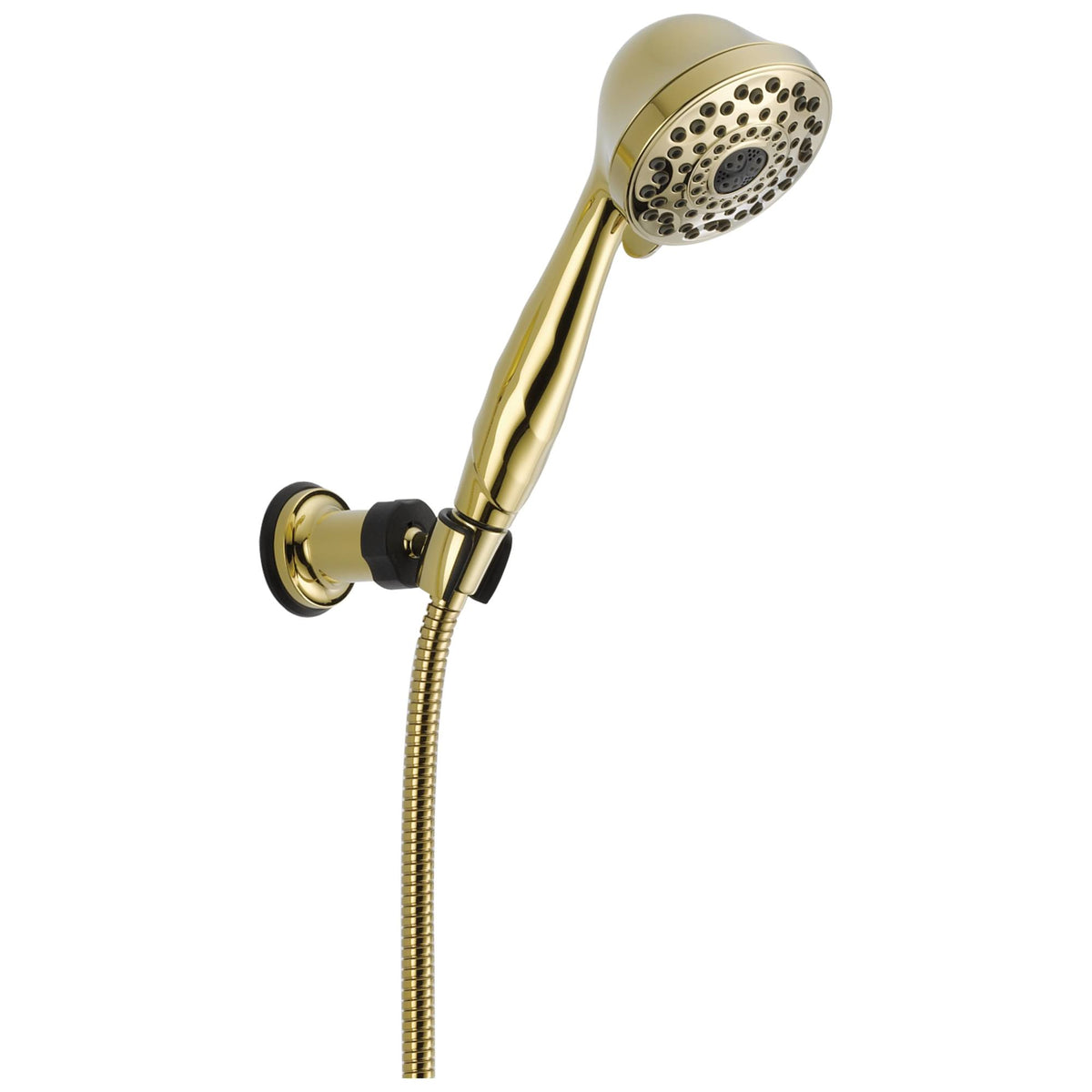 Polished Brass Adjustable Wall Mount Hand Shower J203260