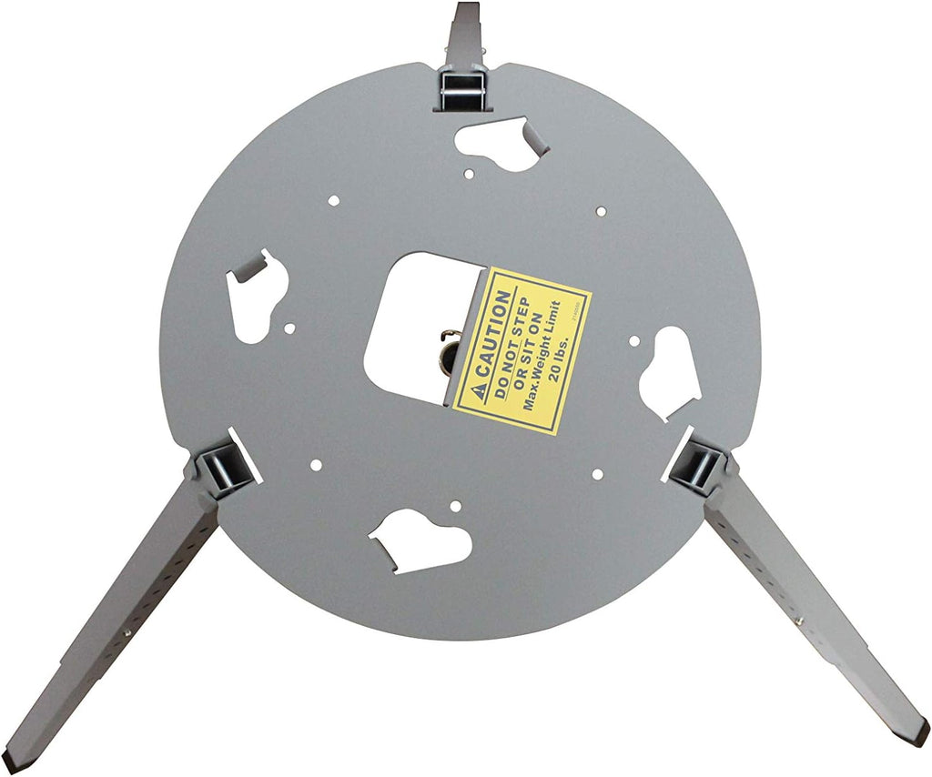 Satellite Tripod Mount, Adjustable Height 14.5-22 Inches, Pack of 2 L95870
