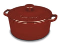 Enameled Cast Iron 5 Qt Round Covered Casserole A4348