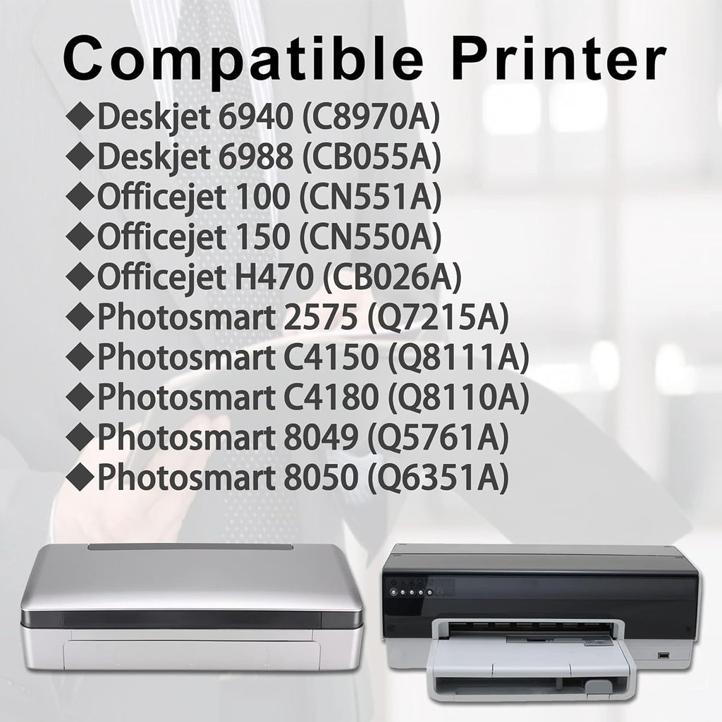 2-Pack Black Tri-Color Ink Cartridge X907