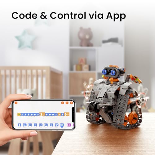Blue 5in1 Robot Building Kit with 488 Pieces L9643