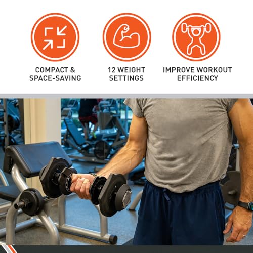 40 Pound Adjustable Dumbbells S505978