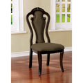 Traditional Walnut Side Chairs (Set of 2) C557364