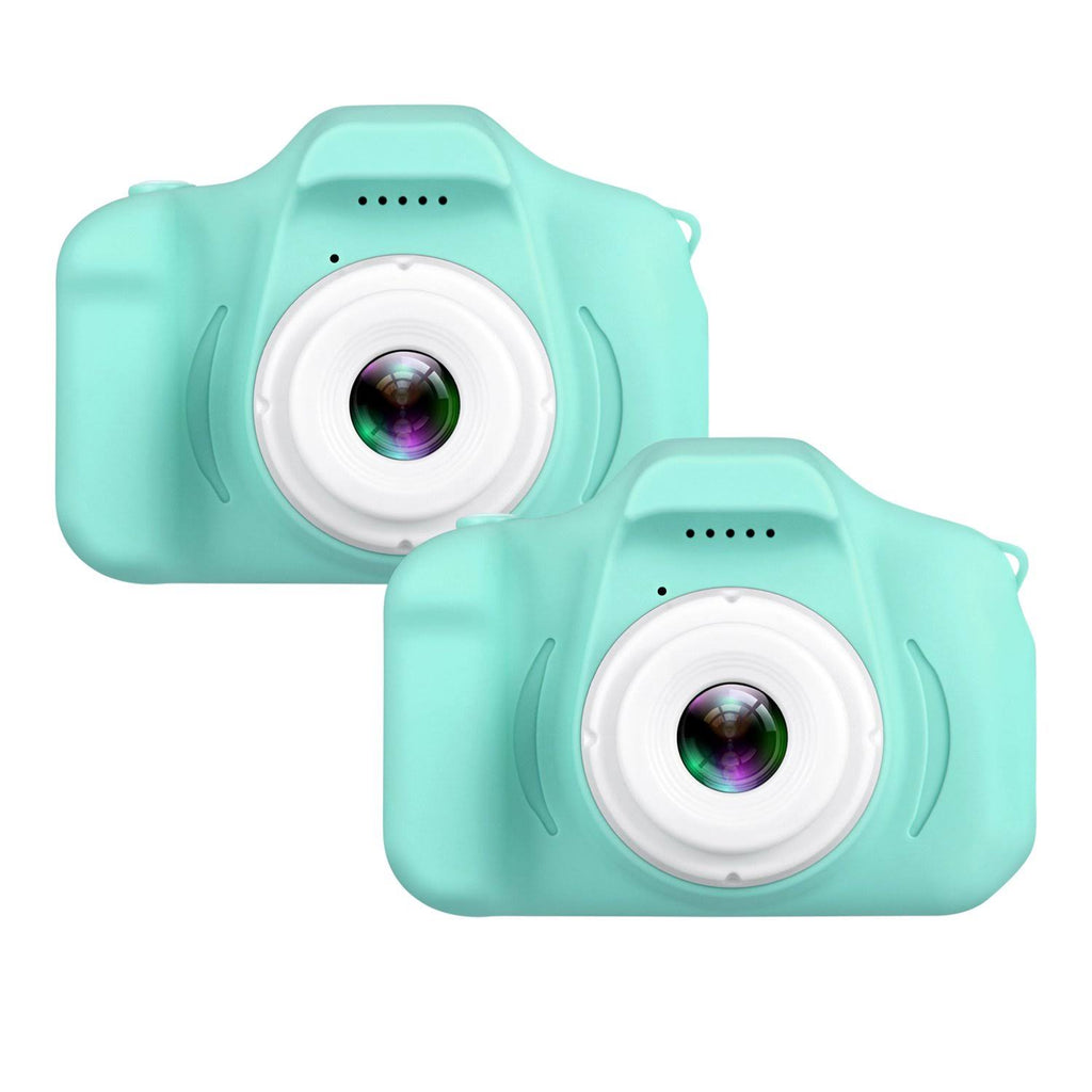 Green 2-Pack 1080p Digital Kids Camera with 32GB SD Card J162270