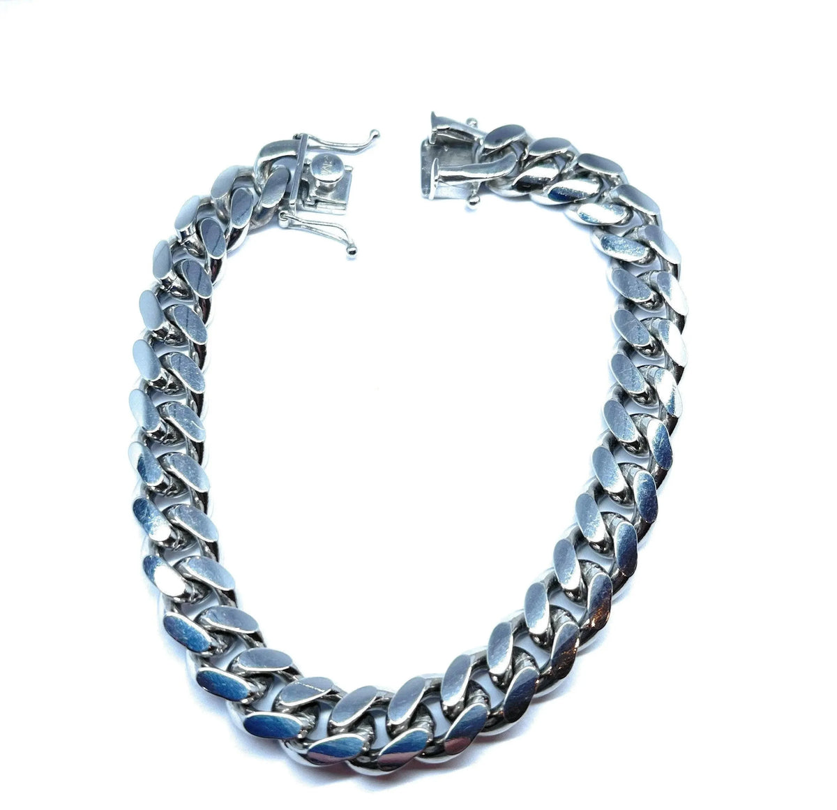 925 Solid Sterling Silver Miami Cuban Link Chain X307