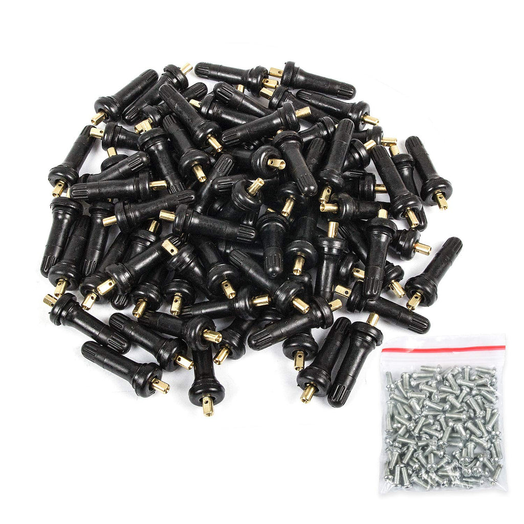 100pcs TPMS Tire Pressure Sensor Valve Stem Pack of 2 V207