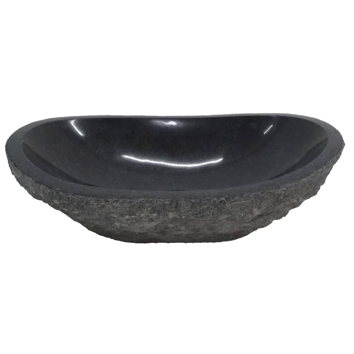Dark Granite Canoe Sink O66047