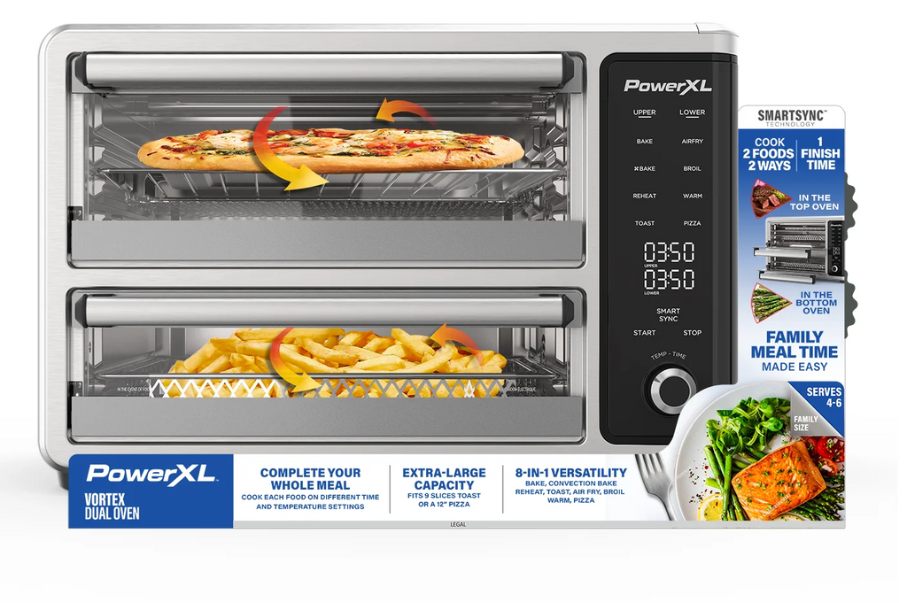 Dual Door Oven with 8 Quick-Touch Cooking Presets K58457