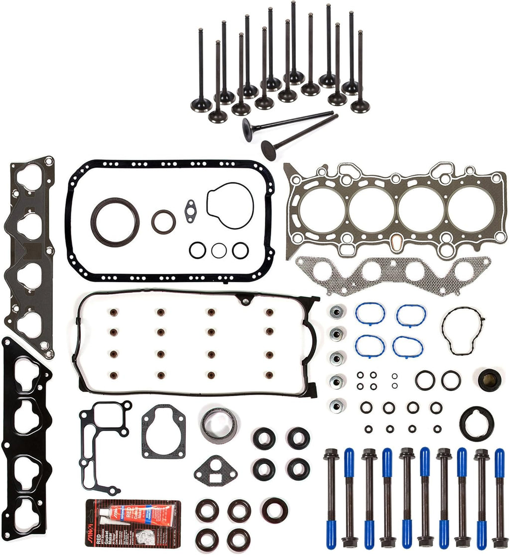 Full Gasket Set Head Bolts Intake Exhaust Valves W227444