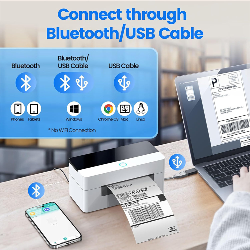 4x6 Bluetooth Thermal Label Printer L535