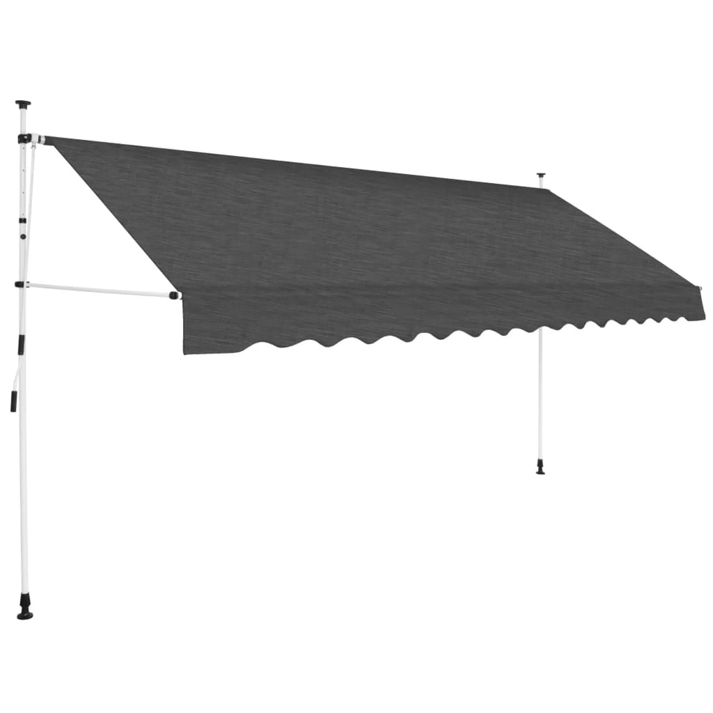 Anthracite Manual Retractable Awning Y982836