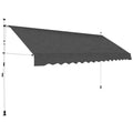 Anthracite Manual Retractable Awning Y982836