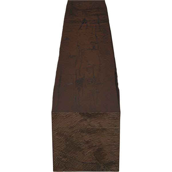Hand Hewn Faux Wood Fireplace Mantel M611