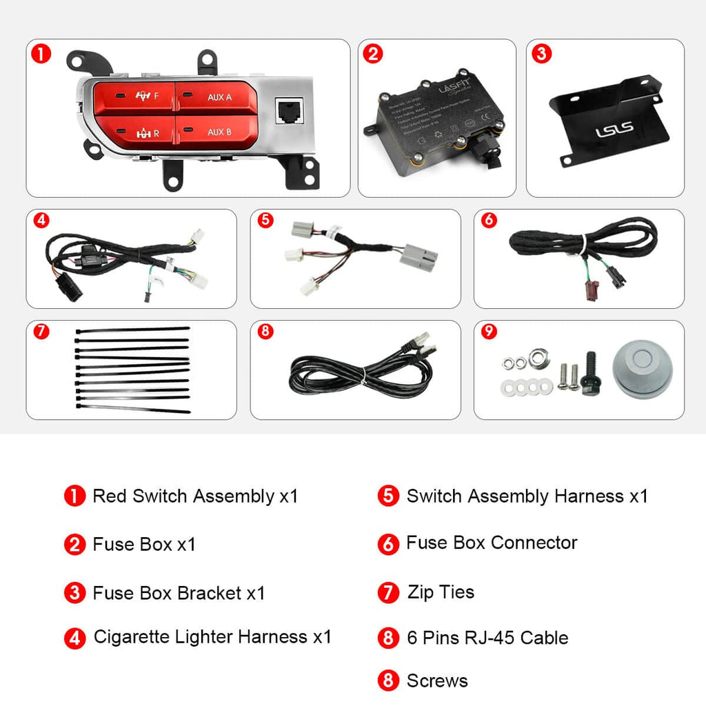 Switch Panel Auxiliary Switch Bank Kit S940802