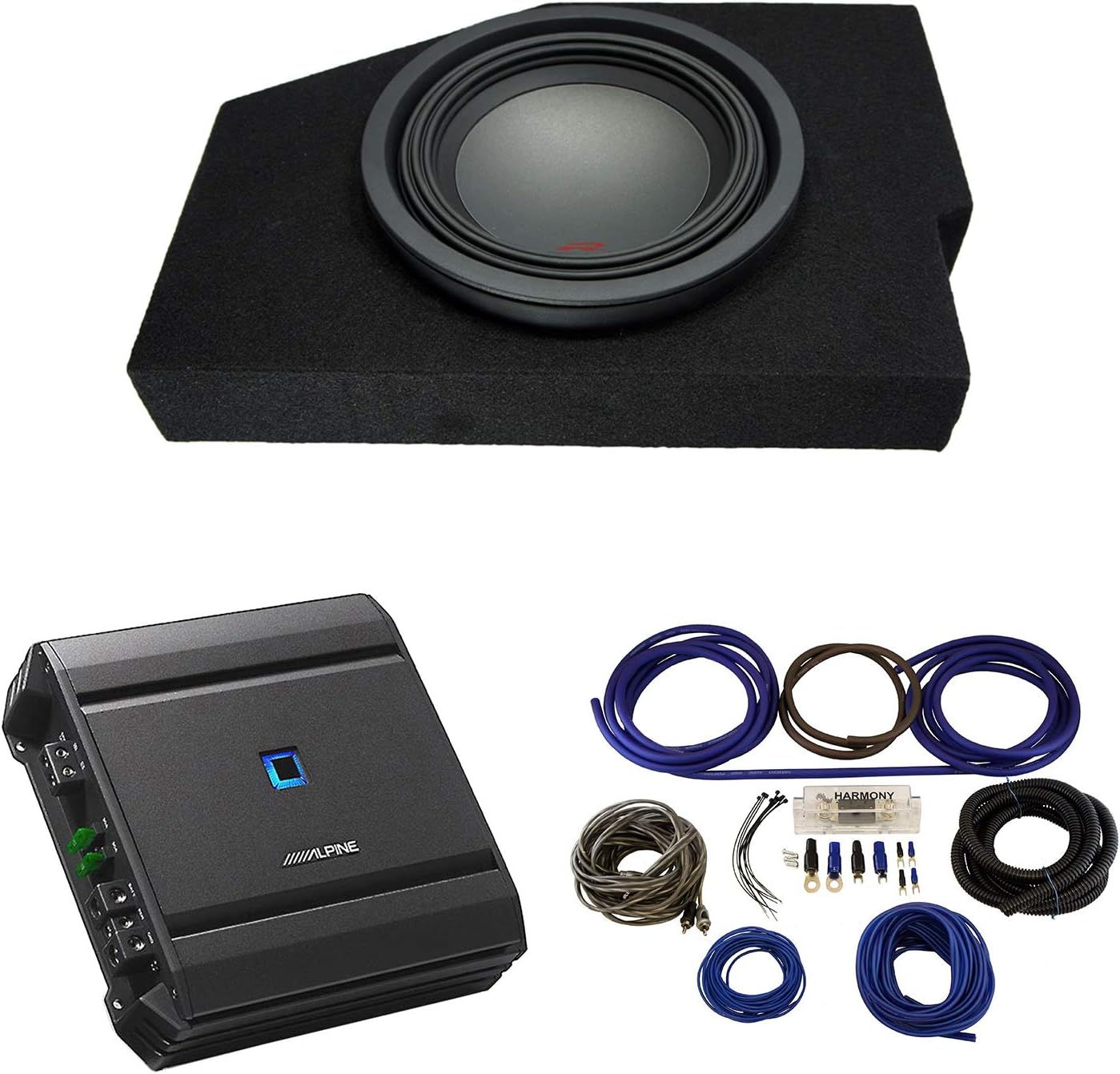 Single 10 Custom Sub Box Enclosure Package T4547