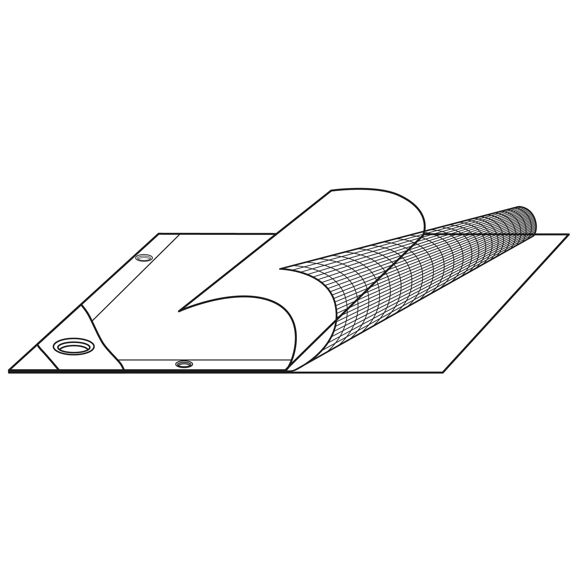 20x30ft Heavy Duty Reinforced Poly Tarp Waterproof Tarpaulin with Eyelets U96754