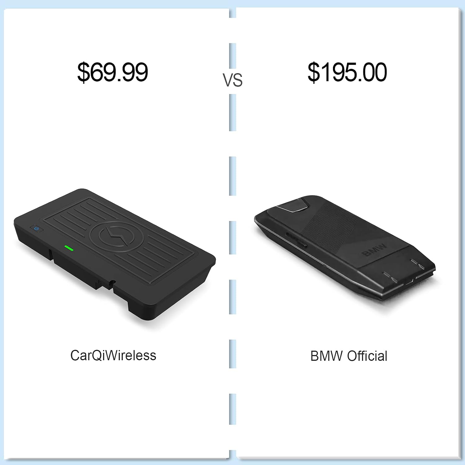 Wireless Charging Pad for BMW 3 Series and 4 Series, Pack of 2 M31874
