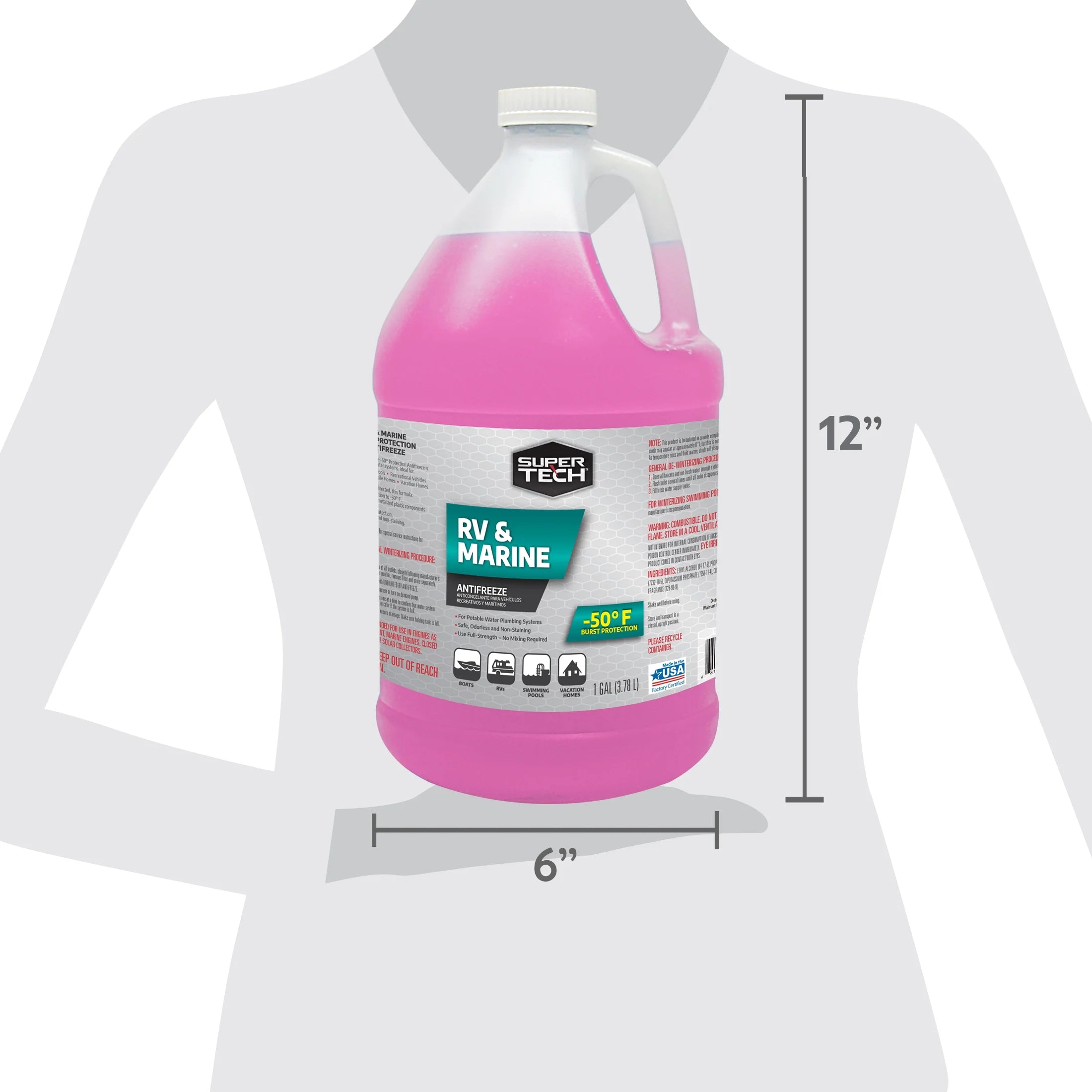 RV and Marine Antifreeze, 1 Gallon V927