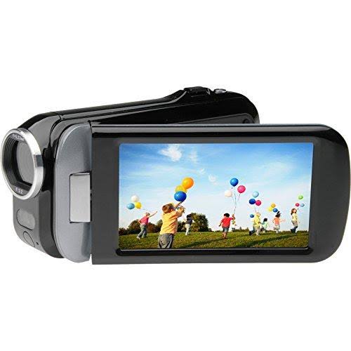 16.0-Megapixel Ultraslim 1080p HD Camcorder Gray D3815