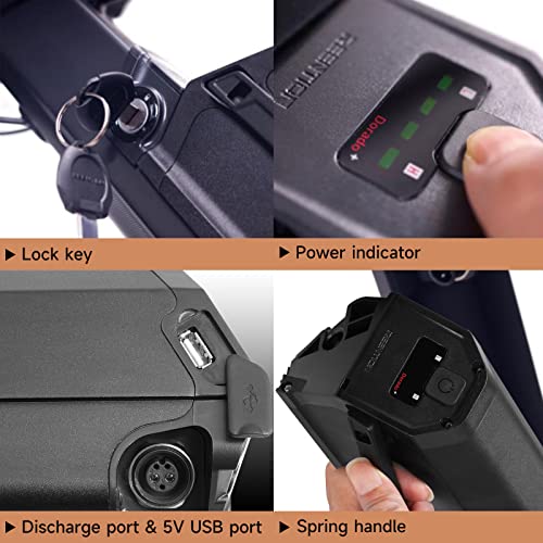 48V 17.5Ah 840Wh Ebike Replacement Battery Pack Lithium Li-ion Batteries P49651