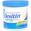 6 Pack Desitin Rapid Relief Diaper Rash Cream 16 oz X71521