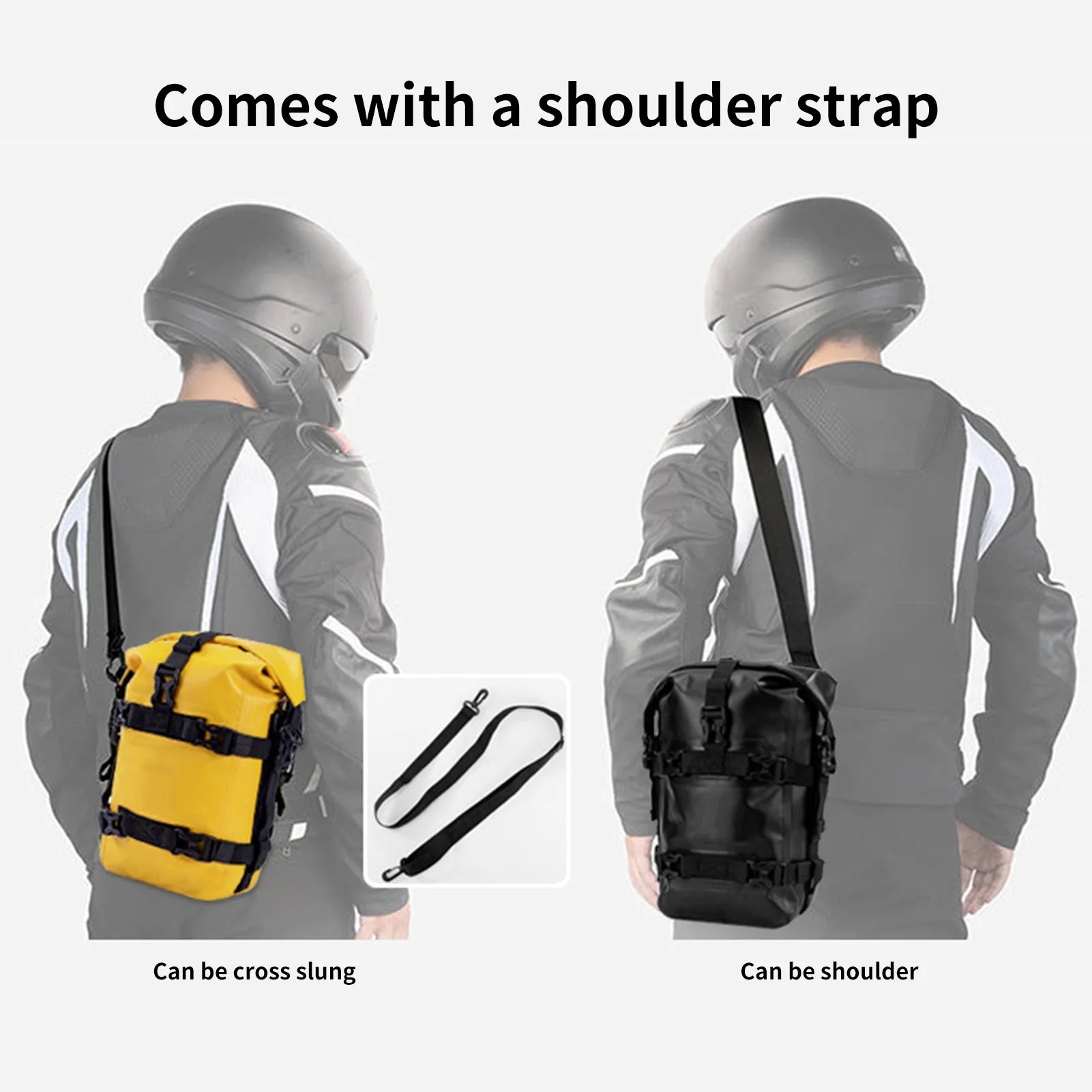 Motorcycle Frame Bag, Full Waterproof 8L W2285