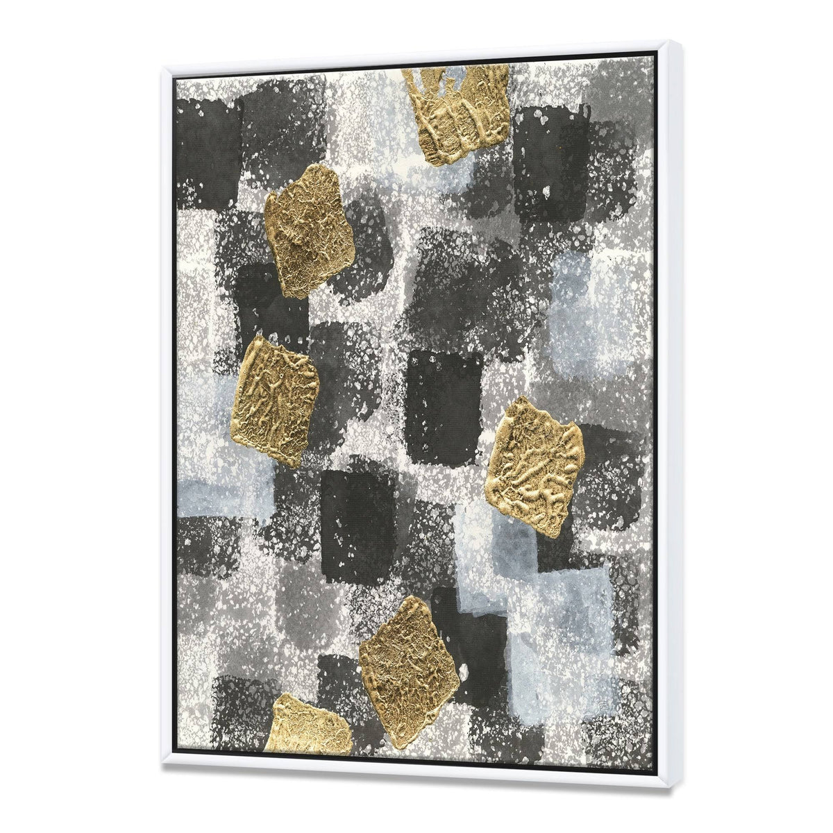 Black Framed Canvas K6601