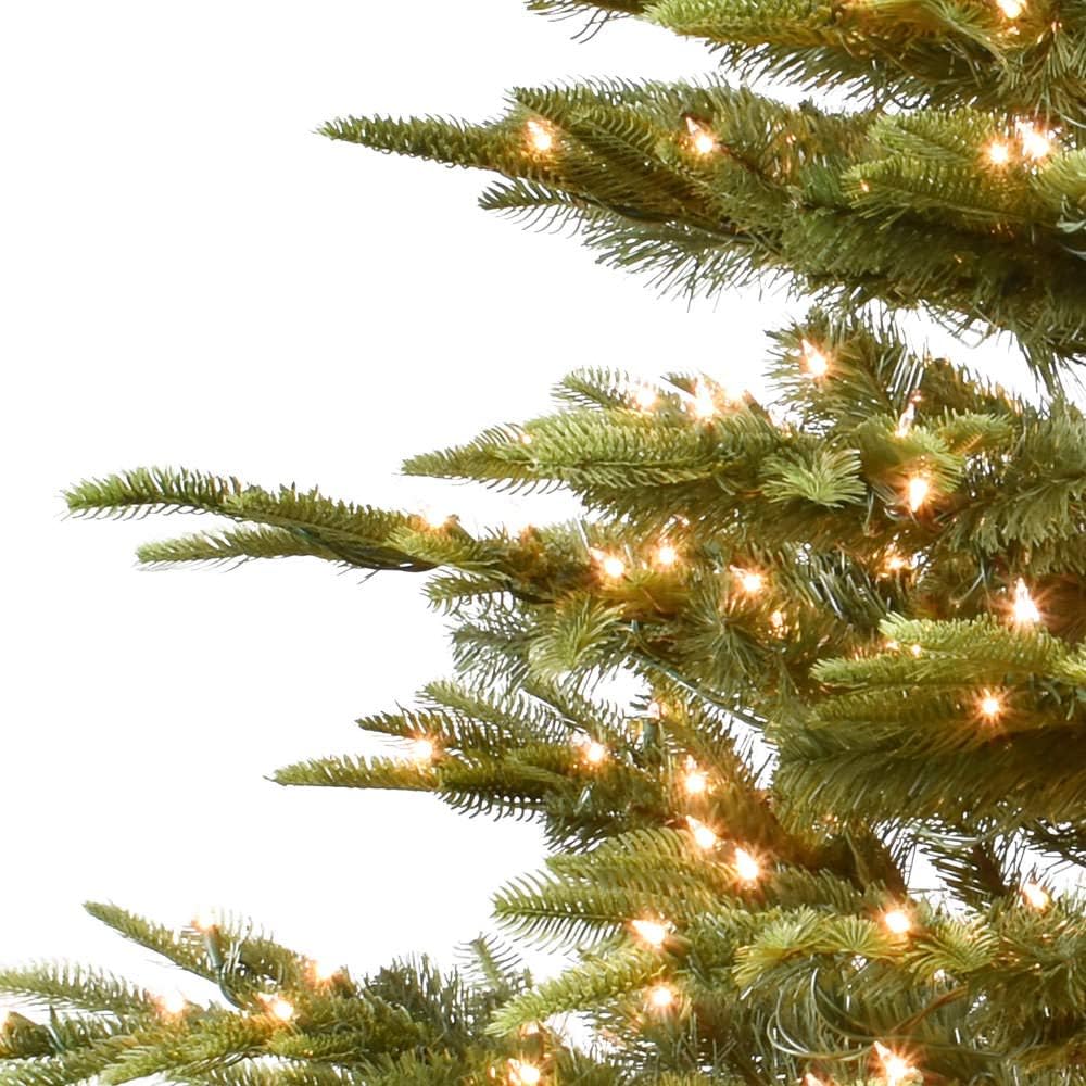 7.5 Foot Pre-Lit Artificial Christmas Tree with 700 Clear Lights U94039