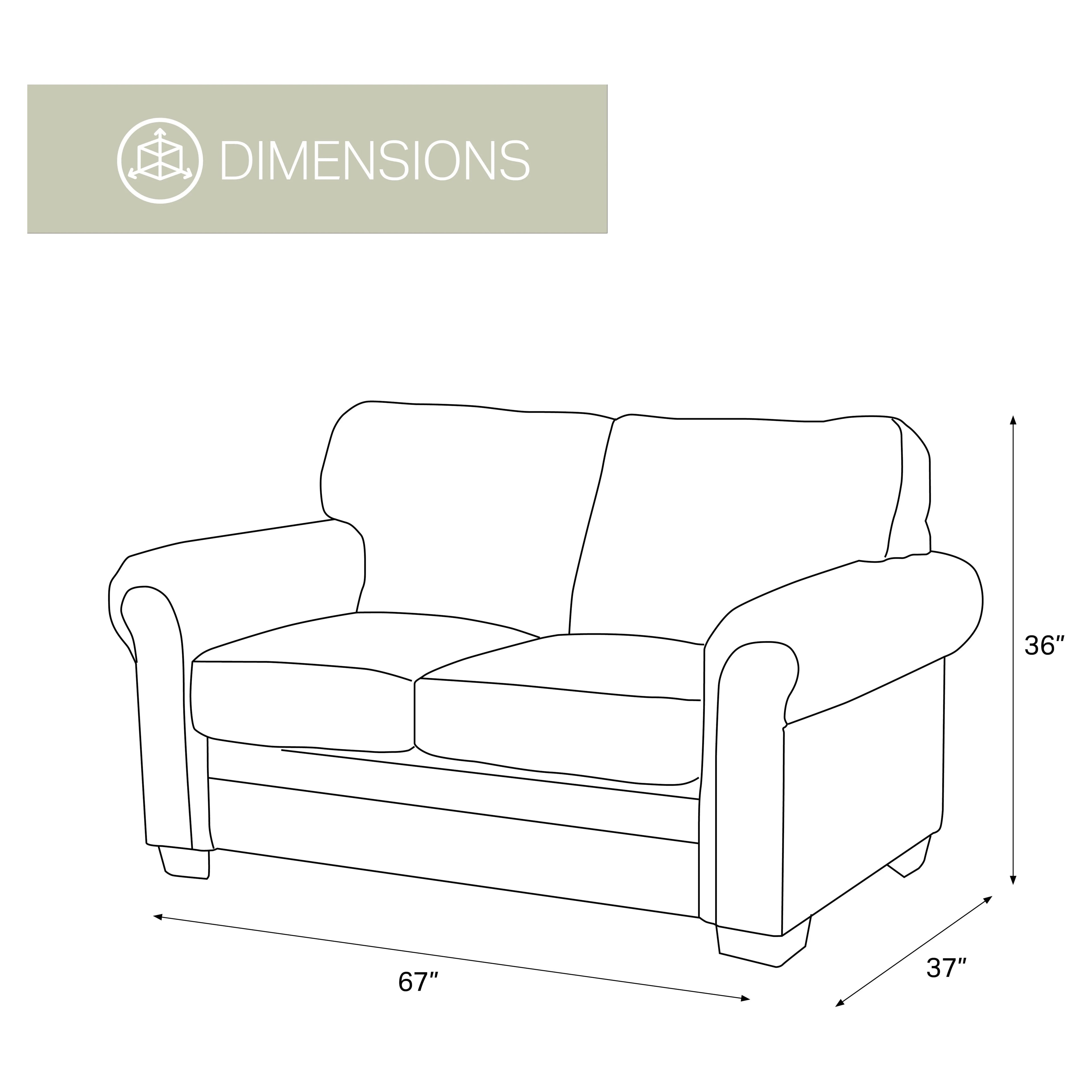 4-piece Microfiber Sofa Set in Brown Q613