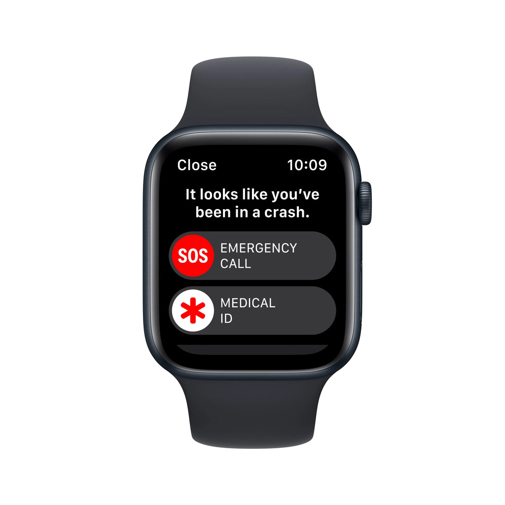 Apple Watch SE 2nd Generation GPS 44mm Midnight Aluminum Case Sport Band D85295