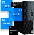 Dell Optiplex 3060 Desktop Computer Intel i5-8500 8GB DDR4 RAM 500GB SSD Windows 11 Professional N482