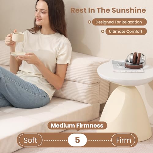 Grey Folding Sofa Bed O342318