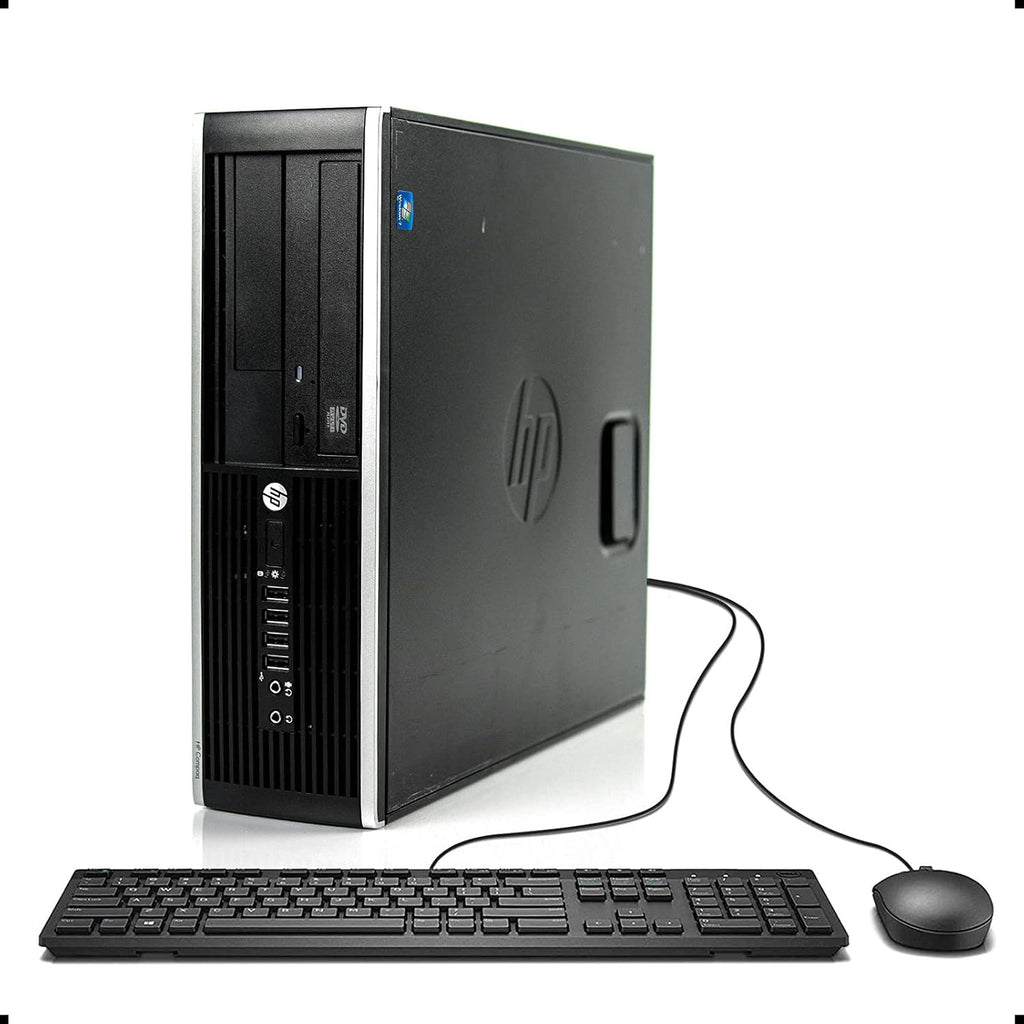 Small Form Desktop Computer PC (Intel Core i5-3470, 3.2GHz, 16GB RAM, 240GB SSD, Windows 10 Pro 64-Bit) (Renewed) P201