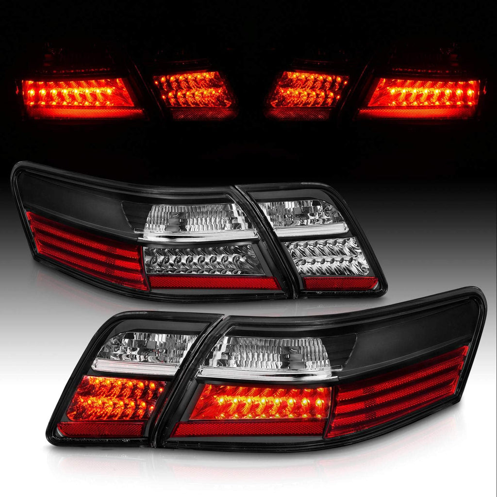4 Pcs Black L.E.D Taillights Y94446