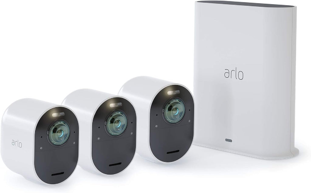 4K UHD Wire-Free Security 2 Camera System with Color Night Vision N70401