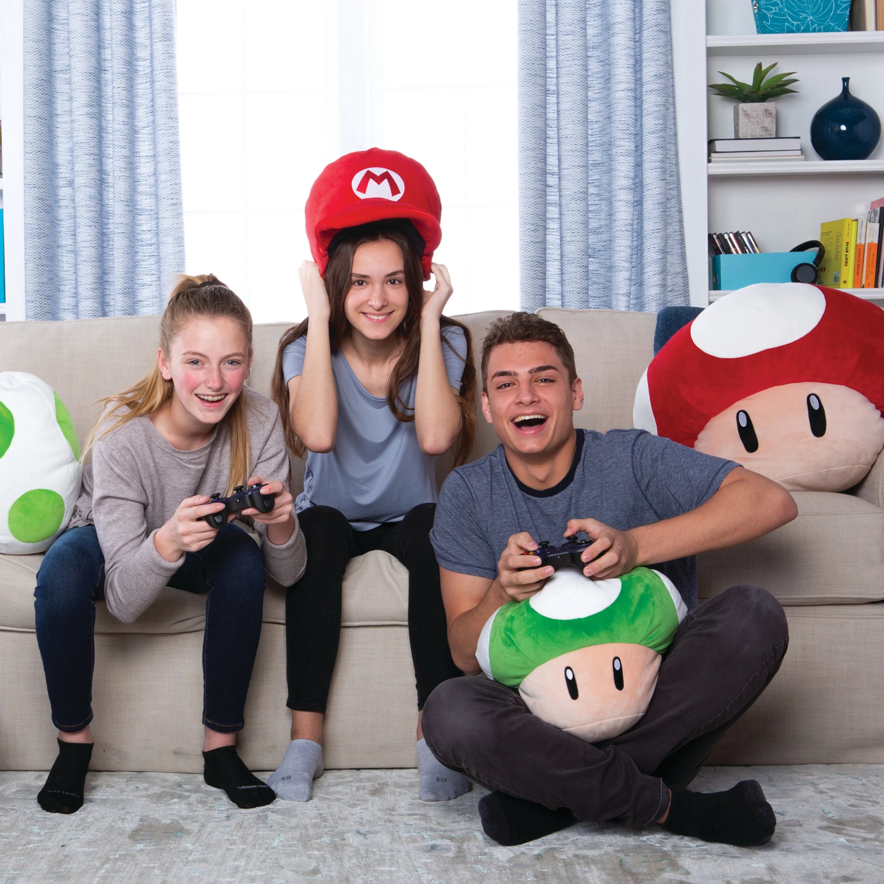 12" Super Mario Mega 1-Up Mushroom Plush Stuffed Toy G6210
