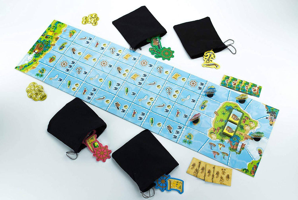 Queen Games Captain Silver - Family Board Game (2-4 Player) R7346