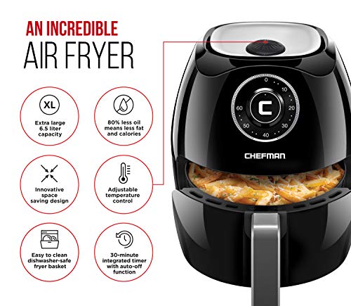 6.8 Quart Air Fryer Oven with Flat Basket G503