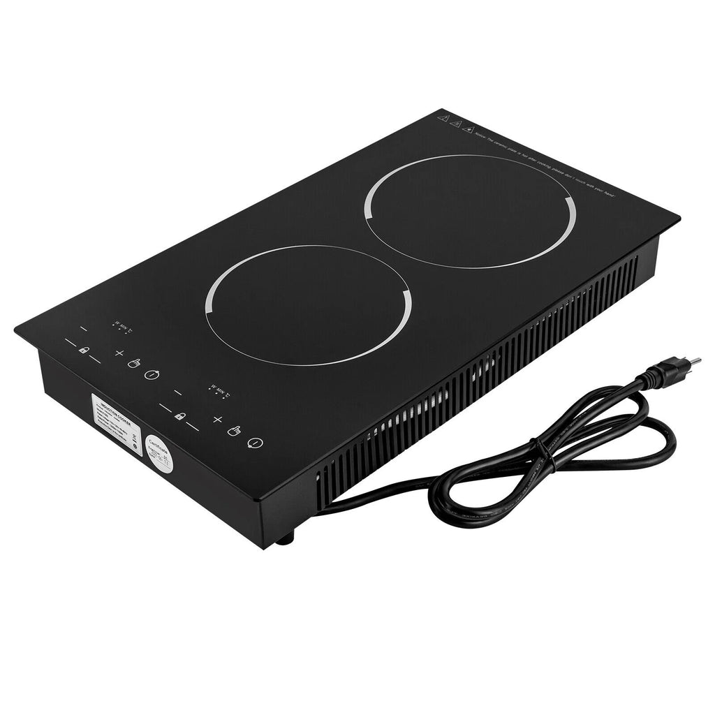 Double Induction Cooktop with 2 Burner Independent Control 1200W+1100W A29591