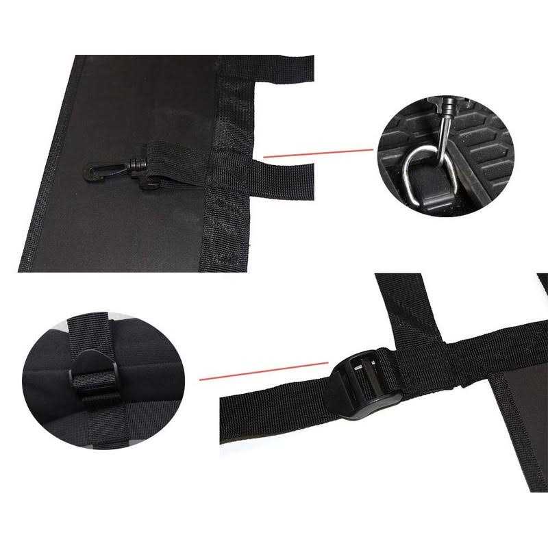 Pet Net Vehicle Safety Mesh Dog Barrier for Jeep Wrangler JK JL 4-Door 2007-2024 R85161