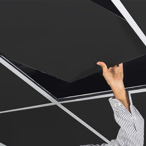 White Drop Ceiling Tile 2ft x 4ft, Package of 10 Tiles D514095