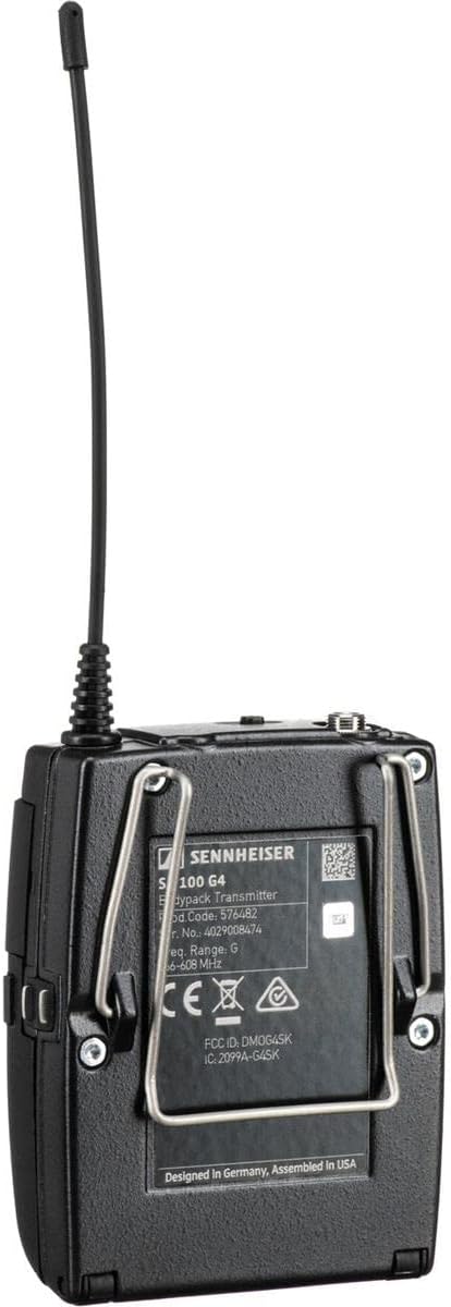 Black Wireless Lavalier Microphone System G943