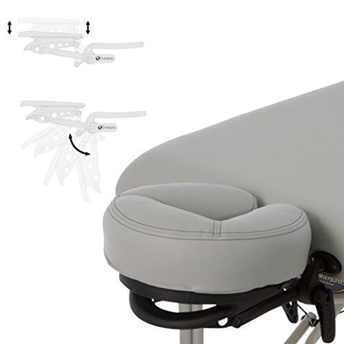 Portable Massage Table Ultra-Lightweight Aluminum Frame with Face Cradle & Carry Case (29lb) B262480