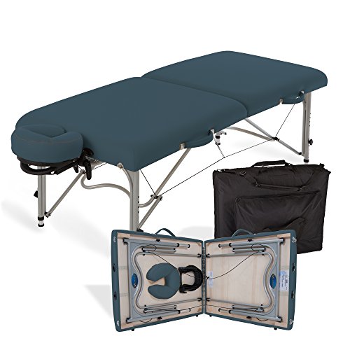 Portable Massage Table Ultra-Lightweight Aluminum Frame with Face Cradle & Carry Case (29lb) B262480