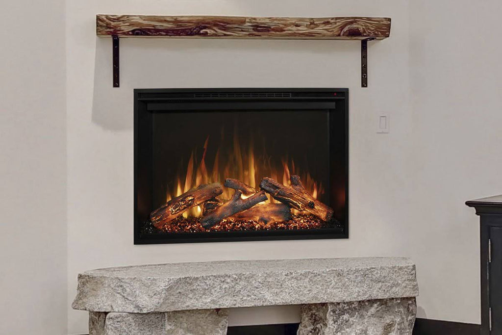 30 inch Built in Electric Fireplace Insert B611795
