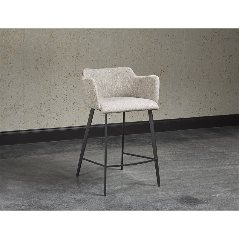 November Grey Counter Stool U4815
