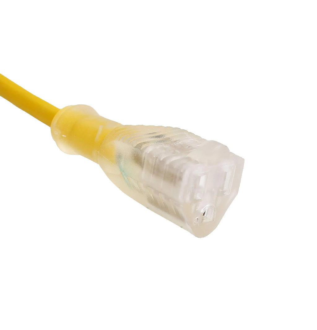 50ft Heavy Duty Extension Cord, 16/3 SJT, 13A, 125V, 1625W, Lighted End N320