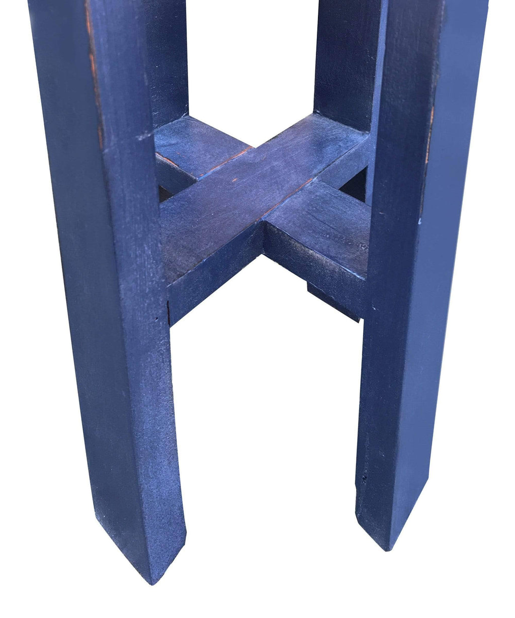 Saltydog Blue Cottage Octagon Side Table R55186