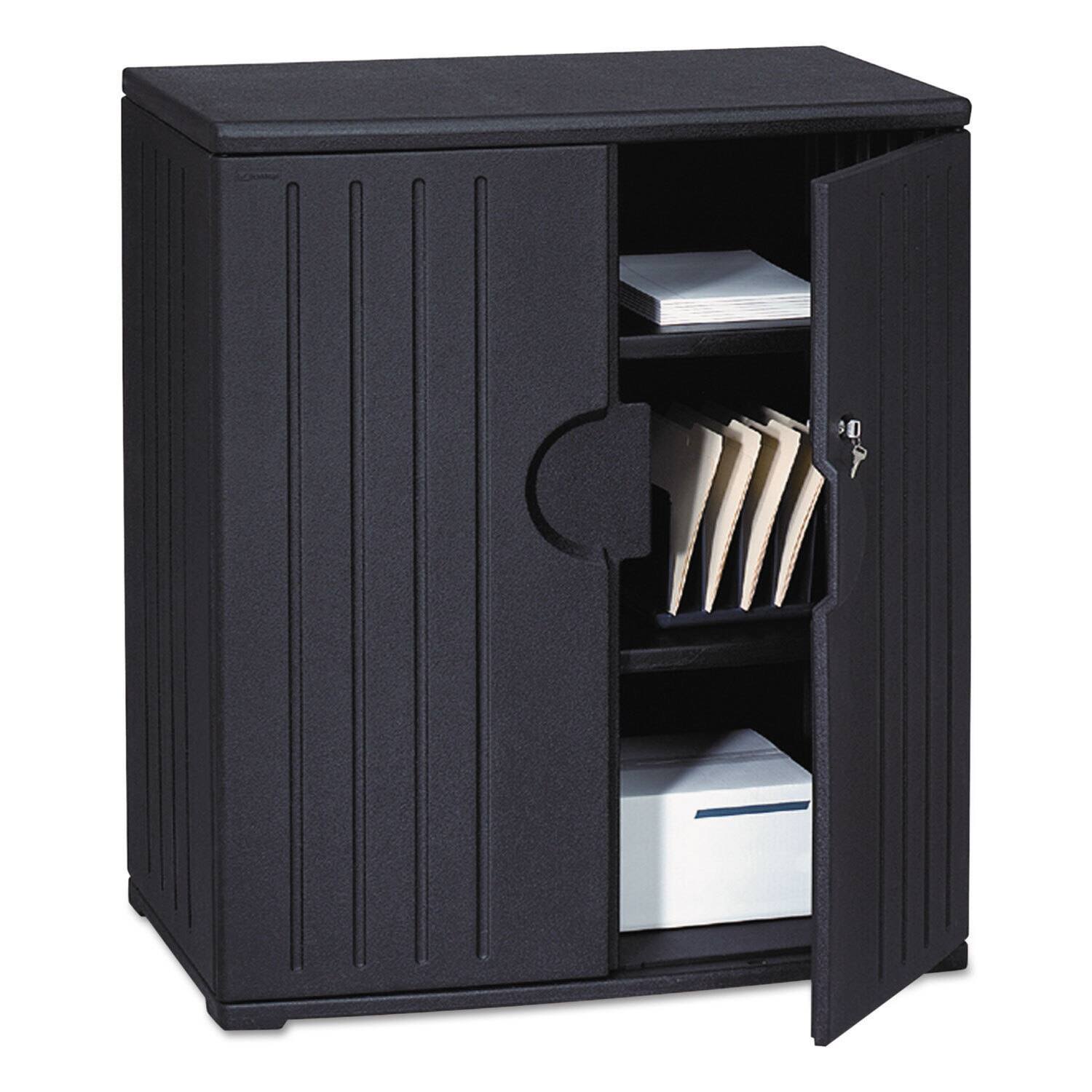 Black Storage Cabinet Z53216